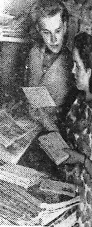 Чиж Анна и Нина  Соколова, Таллинское отделение связи № 25 обслуживает ТБОРФ – 16 07 1966