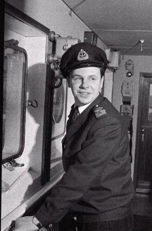 Нуут Юрий  - четвертый помощник на ТР Нарвский залив  в ООкеан, 1972 году