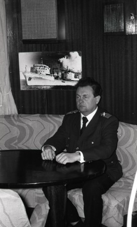 Сильвере Хенн-Март, старпом плавбазы  Станислав Монюшко 1982