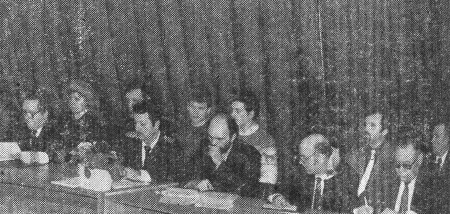Президиум конференции Трудового коллектива Эстрыбпром – 26 03 1988