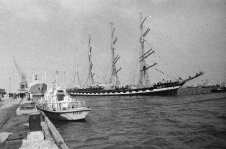учебное парусное судно Крузенштерн ЭРПО Эстрыбпром   1974