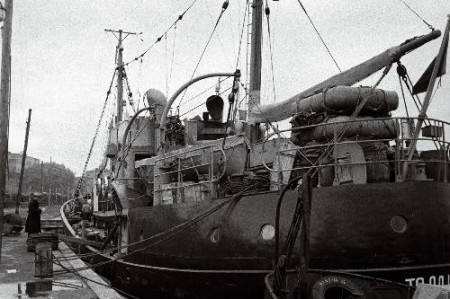 СРТ-4283 в порту Таллинна   1955