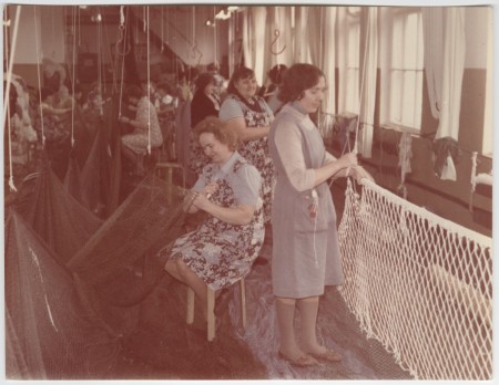 работницы цеха изготовления орудий лова в Какумяэ - 1973