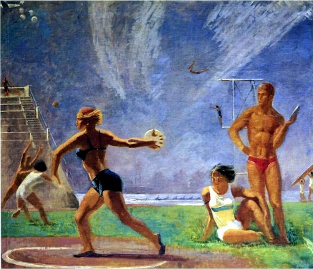 Лето глазами художников Самохвалова Александра (1894-1971)  и Александр Дейнека (1899-1969)