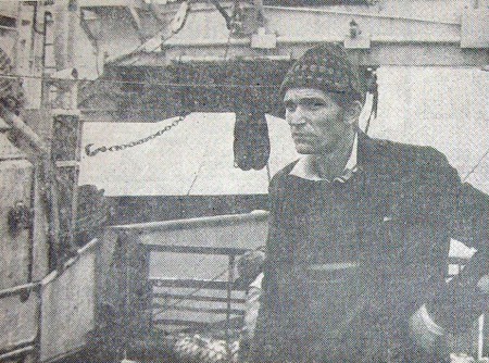 Семенуха Юрий Иванович  старший тралмастер РТМС-7508 Батилиман 11 февраля 1975 года