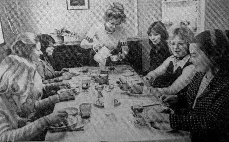 Кофе  для   гостей - ТР Нарвский залив 11 04 1978