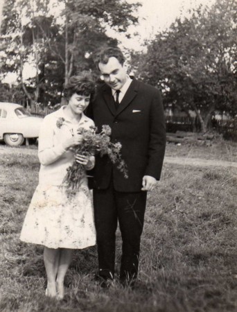 Керкел Олев капитан с женой 1968