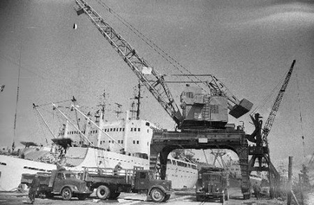 Работы в Рыбном порту Таллина  1965