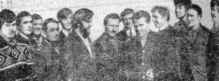 Сульжицкий  Евгений  старший рыбмастер со своей бригадой  - ПБ Станислав Монюшко 25 04  1969