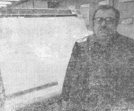 Акопян Феликс Ашотович заместитель начальника конструкторского бюро - Эстрыбпром  11 08 1987