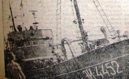 СРТ 4452  в порту  24 августа  1972