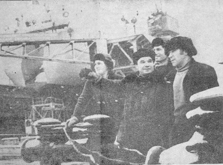бригада такелажников   СРЗ - 19 04 1977