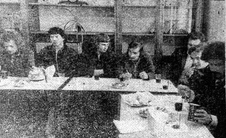 Моряки — участники вечера посвященного юбилею Толстого Л. Н.- ТЗСШМ 24 10 1978