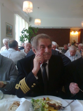 Капитан Ильченко на  праздновании Дня рыбака в Таллинне  11 июля 2015
