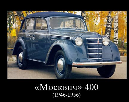 Москвич  400-401   1946-1956