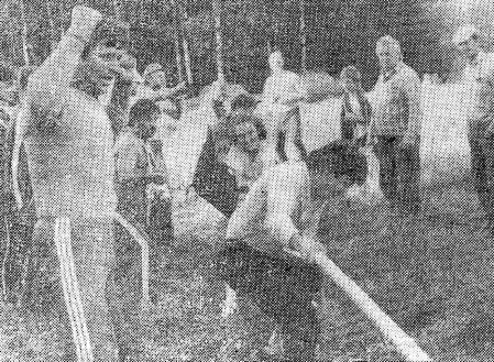 Слет республиканский туристов в Аэгвийду -  Эстрыбпром  16 06 1988