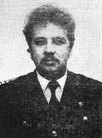 Боровиков  Владимир начальник РТС  - ТР Нарвский залив  22 11 1986
