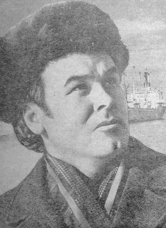 Александров Геннадий мастер по обработке рыбы,  уже 13 лет трудится в объединении - СРТ-4480 02 11 1976