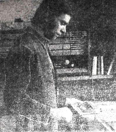Славин Владимир полтора года работет в студии звукозаписи ЭРПО Океан 14 марта  1972