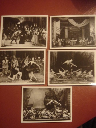 сцены из программы  театра Эстония ЭССР   1955