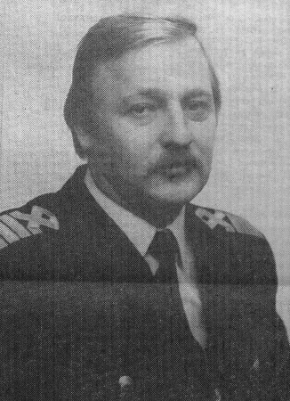 Елисеев  Владимир Иванович капитан-директор – РТМС-7507 Саадъярв  19 03 1988