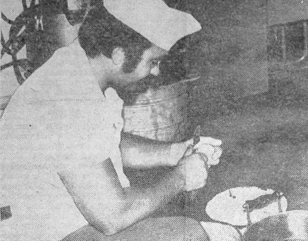 повара заботятся о том, чтобы вкусно накормить моряков - РТМ-7229 Юхан Смуул 20 12 1973