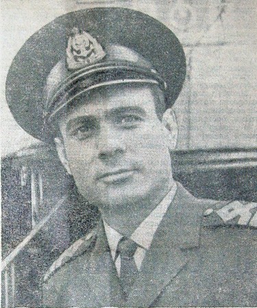 капитан Борис Константинович Коноплев - 3 августа 1974 года