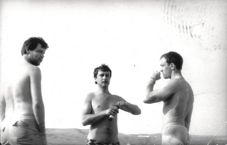 Зенонов  Херсонес -  "гебешная тройка", слева наш товарищ из КГБ
