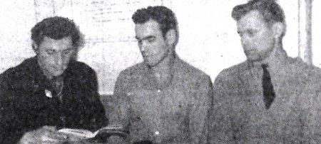 Полищук  В.   водолаз  , ЭРН И. Петрук, токарь-сварщик Р. Хардма - МСБ Ураган -  25  февраль 1967