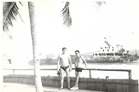 порт Ломе республика Того, местный пляж. ТР Ханс Пегельман 1986 г.