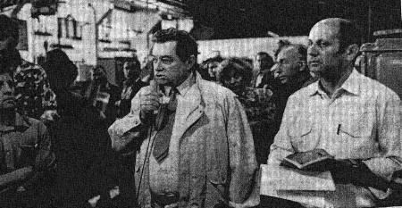 Митинг на судоремонтном заводе  – 31 08 1989 фото А.Тимофеева.