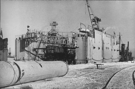Плавдок в Новой Рыбной гавани - 03 1962