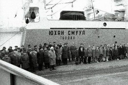 приемка РТМС Юхан Смуул  в  1972 году
