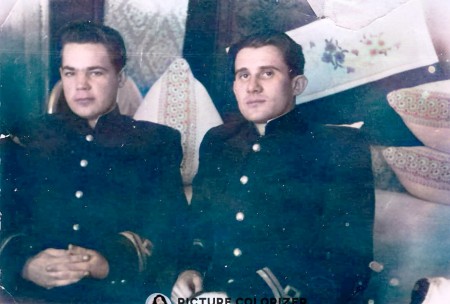 Андреев Николай Иванович штурман ДП ЛМУ ВМС 1954 г