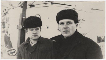 Фроленков   Николай    и  Альбин   Богданович матросы -  ПР  Альбатрос  15 02 1967    год