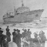 Торжественная   встреча экипажа Рыбака Балтики  в порту -  22 01 1976