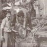 Рядом  на фото Валентин механик с штурманом и рыба масляная. Гвинея бисау. 1980 год