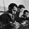занятия курсантов-иностранцев  в радио классе  в ТМУРП   1966-68