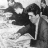 Курсанты готовятся к сдаче экзаменов - курсы матросов в ДОСААФ  27 09 1967