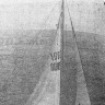 Последнее фото лодки Борн-1000  Рене Лекомба, сделанное Игорем Клочко с ПР Альбатрос – 31 08 1963