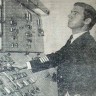 Грибовский  Э. А. , главный механик плавбазы Рыбак Балтики -  1 августа 1974 года
