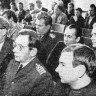 В зале с заседаний – 2-я конференция ДОСААФ ЭРПО  Океан  14 10 1971