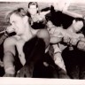 Таганрогский залив, 1948. Юнги на шлюпочной практике. Гребля на шести- весельном яле