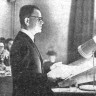 С отчетным  докладом  выступает секретарь   парткома И. О. Феофанов - 13 12 1967