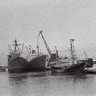 Корабли в Рыбной гавани Таллинна  1967 год