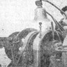 матросы М. Ковалев и В. Становой за проверкой брашпиля перед отходом судна 09 03 1963