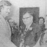 Виктор   Индриксон.  Коллеги   по   работе   поздравляют его с  победой  в   Тбилиси   - 10 12 1977