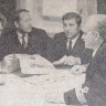 Саар Р. М. (справа)  первый помощник капитана .    РТМС Батилиман - 25 декабря 1975 года