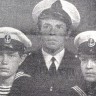 Бахарев Геннадий Федорович  электромеханик  с курсантами ТМУРП   сыновьями Сергеем и Владимиром - 05 октябрь 1968