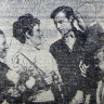 Михайлюк В., боцмана встречают близкие  СРТР 4558 10 августа 1972